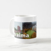 Caneca lembrança de Roraima Brasil コーヒーマグカップ (正面左)