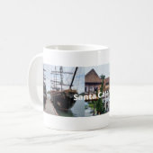 Caneca lembrança de Santa Catarina Brasil コーヒーマグカップ (正面左)