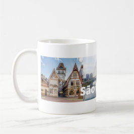 Caneca lembrança de São Paulo Brasil コーヒーマグカップ