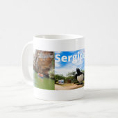 Caneca lembrança de Sergipe Brasil コーヒーマグカップ (正面左)