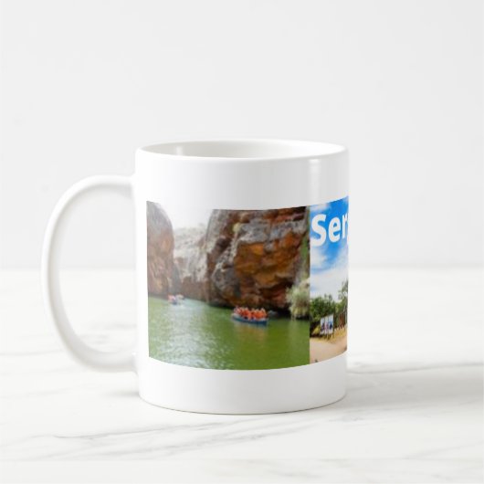 Caneca lembrança de Sergipe Brasil コーヒーマグカップ (左)