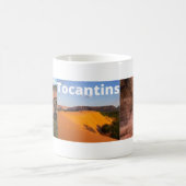 Caneca lembrança de Tocantins Brasil コーヒーマグカップ (中央)