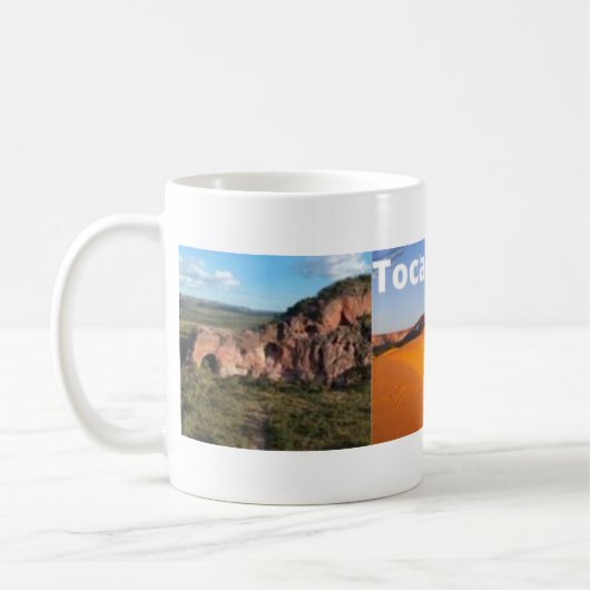 Caneca lembrança de Tocantins Brasil コーヒーマグカップ (左)