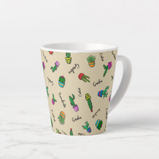 Caneca Linha Cactus カフェラテマグ