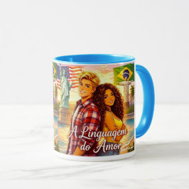 Caneca literária A linguagem do amor マグカップ