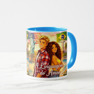 Caneca literária A linguagem do amor マグカップ