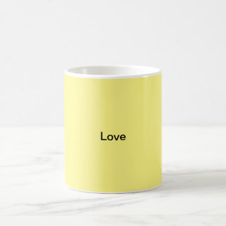 Caneca Love 💛 コーヒーマグカップ