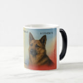 Caneca Mágica Mucuchíes Venezuelan Brown Dog モーフィングマグカップ (正面右)