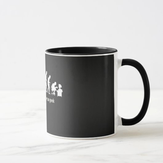 Caneca Man Geek Evolution マグカップ (右)