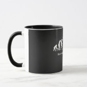 Caneca Man Geek Evolution マグカップ (左)