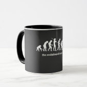 Caneca Man Geek Evolution マグカップ (正面左)