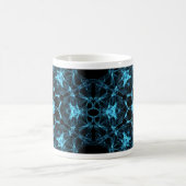 caneca Mandala Espectral Blue コーヒーマグカップ (中央)