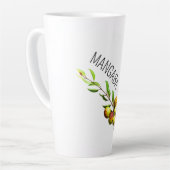 Caneca Mangaba: Cerrado Brasileiro カフェラテマグ (左アングル)
