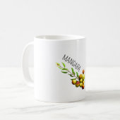 Caneca Mangaba: Cerrado Brasileiro コーヒーマグカップ (正面左)