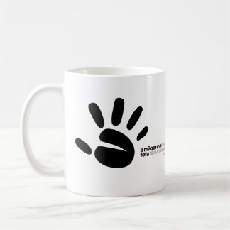Caneca Mãozinha Síndrome de Down T21 コーヒーマグカップ