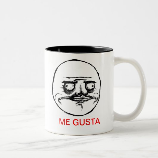 CANECA ME GUSTA! ツートーンマグカップ (右)