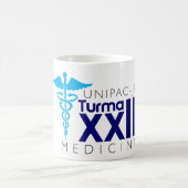 Caneca - Medicina Unipac - JF XXII コーヒーマグカップ (中央)