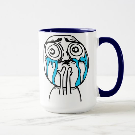 Caneca Meme Emocionado マグカップ (右)