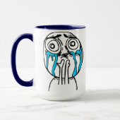 Caneca Meme Emocionado マグカップ (左)