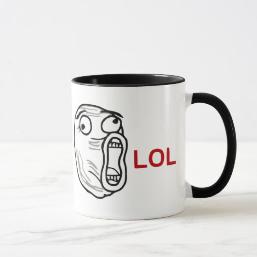 Caneca Meme LOL マグカップ (右)