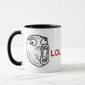 Caneca Meme LOL マグカップ (左)