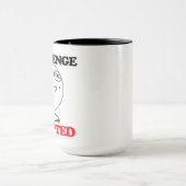 Caneca Memes - Challenge Accepted マグカップ (中央)