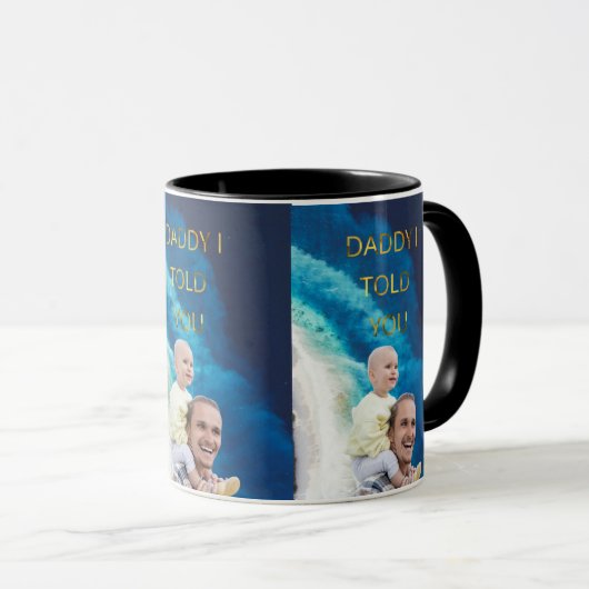 caneca/meu Pai Herói マグカップ (正面右)