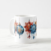 Caneca (Mug) Bola de Natal Chique コーヒーマグカップ (正面左)