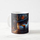 Caneca (Mug) Boneco de Neve Estiloso コーヒーマグカップ (正面左)