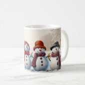 Caneca (Mug) Bonecos de Neve コーヒーマグカップ (正面右)