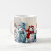 Caneca (Mug) Bonecos de Neve コーヒーマグカップ (正面左)