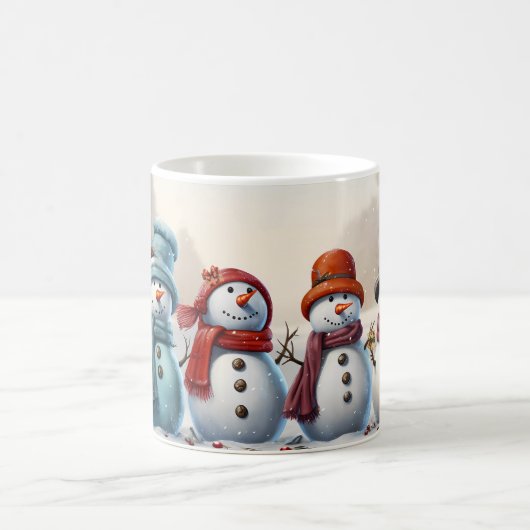 Caneca (Mug) Bonecos de Neve コーヒーマグカップ (中央)