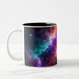 Caneca (Mug) Festa das Nebulosas ツートーンマグカップ