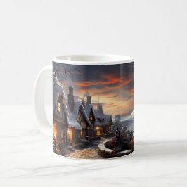 Caneca (Mug) Vila Natalina コーヒーマグカップ
