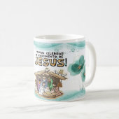 Caneca Natalina Clássica コーヒーマグカップ (正面右)
