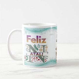 Caneca Natalina Clássica コーヒーマグカップ