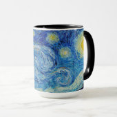 Caneca Noite Estrelada Van Gogh マグカップ (正面右)