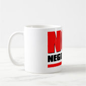 Caneca Not Negotiable コーヒーマグカップ (左)