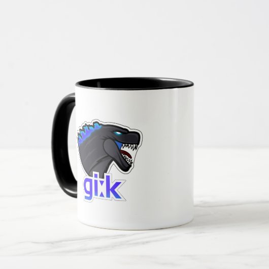 Caneca Oficial giːk マグカップ (正面左)