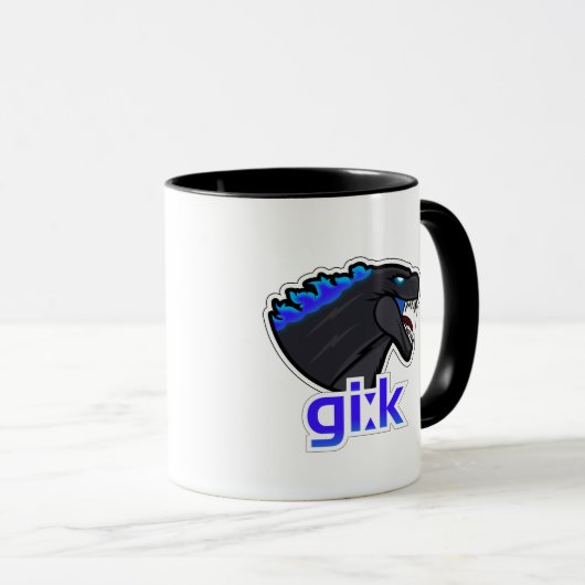 Caneca Oficial giːk マグカップ (正面右)
