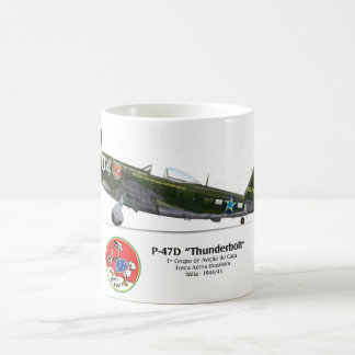 Caneca P-47D Thunderbolt - Senta a Pua - FAB コーヒーマグカップ