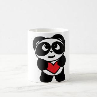 Caneca Panda apaixonado コーヒーマグカップ