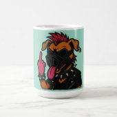 Caneca para café cachorro maluco コーヒーマグカップ (中央)