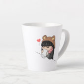 Caneca para café latte カフェラテマグ (右アングル)