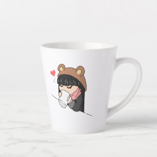Caneca para café latte カフェラテマグ