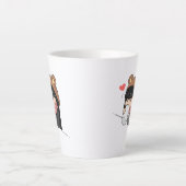 Caneca para café latte カフェラテマグ (正面)