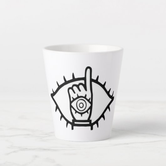 Caneca para café latte カフェラテマグ (正面)