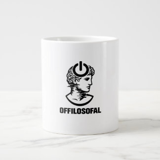 Caneca para filósofos. ジャンボコーヒーマグカップ