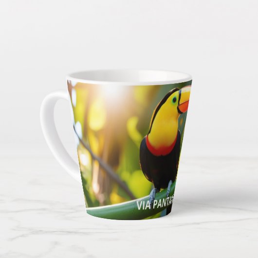 Caneca pequena para café latte Tucano カフェラテマグ (左アングル)