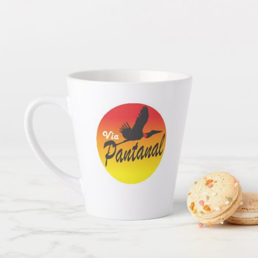 Caneca pequena para café latte Via Pantanal1 カフェラテマグ (インサイチュ)